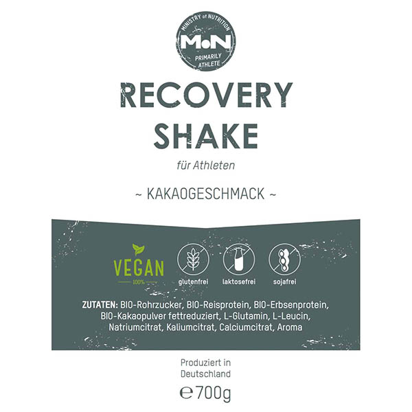 Recovery Shake – Ministry of Nutrition