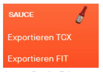 Strava Sauce Export