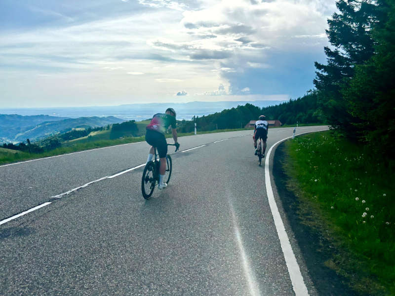 Mit dem Rennrad im Südschwarzwald