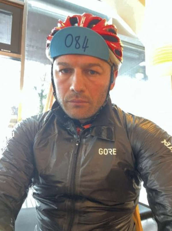 Fatih beim Three Peaks Bike Race