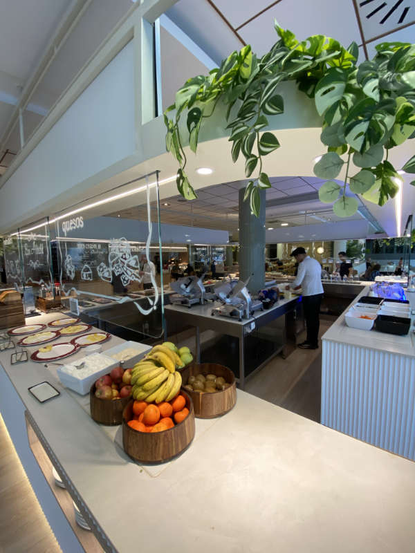 Essensbereich mit Müsli und Co.