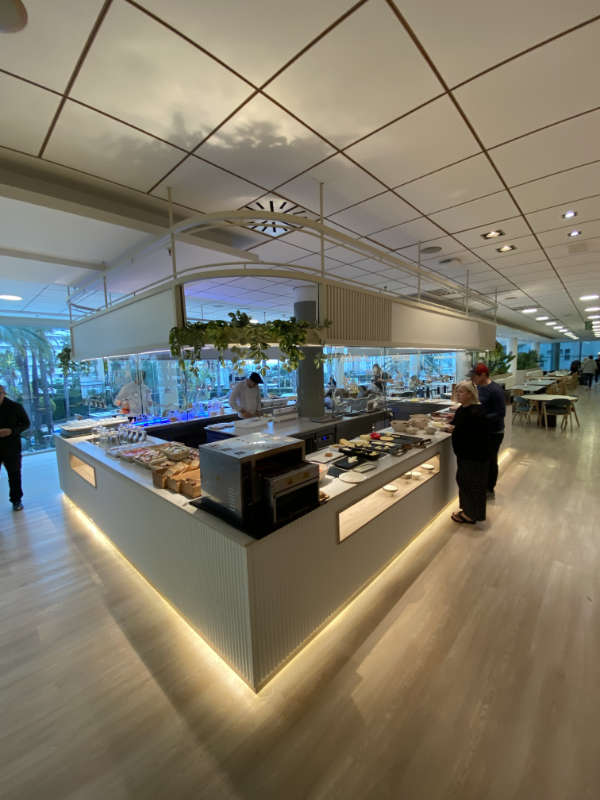 Essensbereich im AR Diamante Beach Hotel