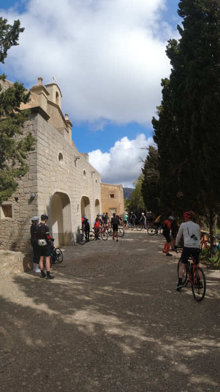 Schöner Fotostopp am historischen Ermita de Betlem