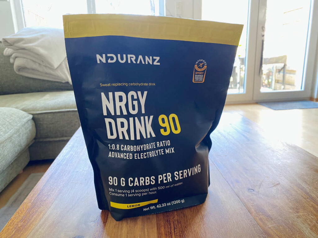 Nduranz NRGY Drink 90 – wir haben das Carb Monster (90g pro Flasche) getestet!