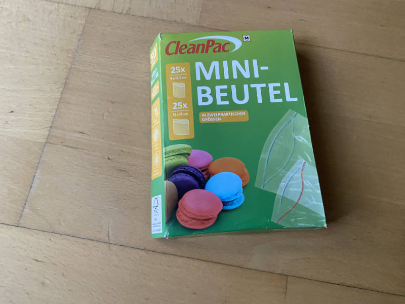 Mini Beutel von Müller – perfekt für dein Nutritionpulver bei langen Events (wie zB Ötztaler)