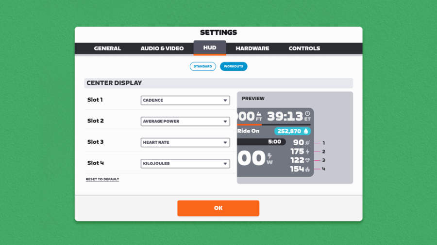 Du kannst das Zwift HUD nach deinen persönlichen Präferenzen konfigurieren